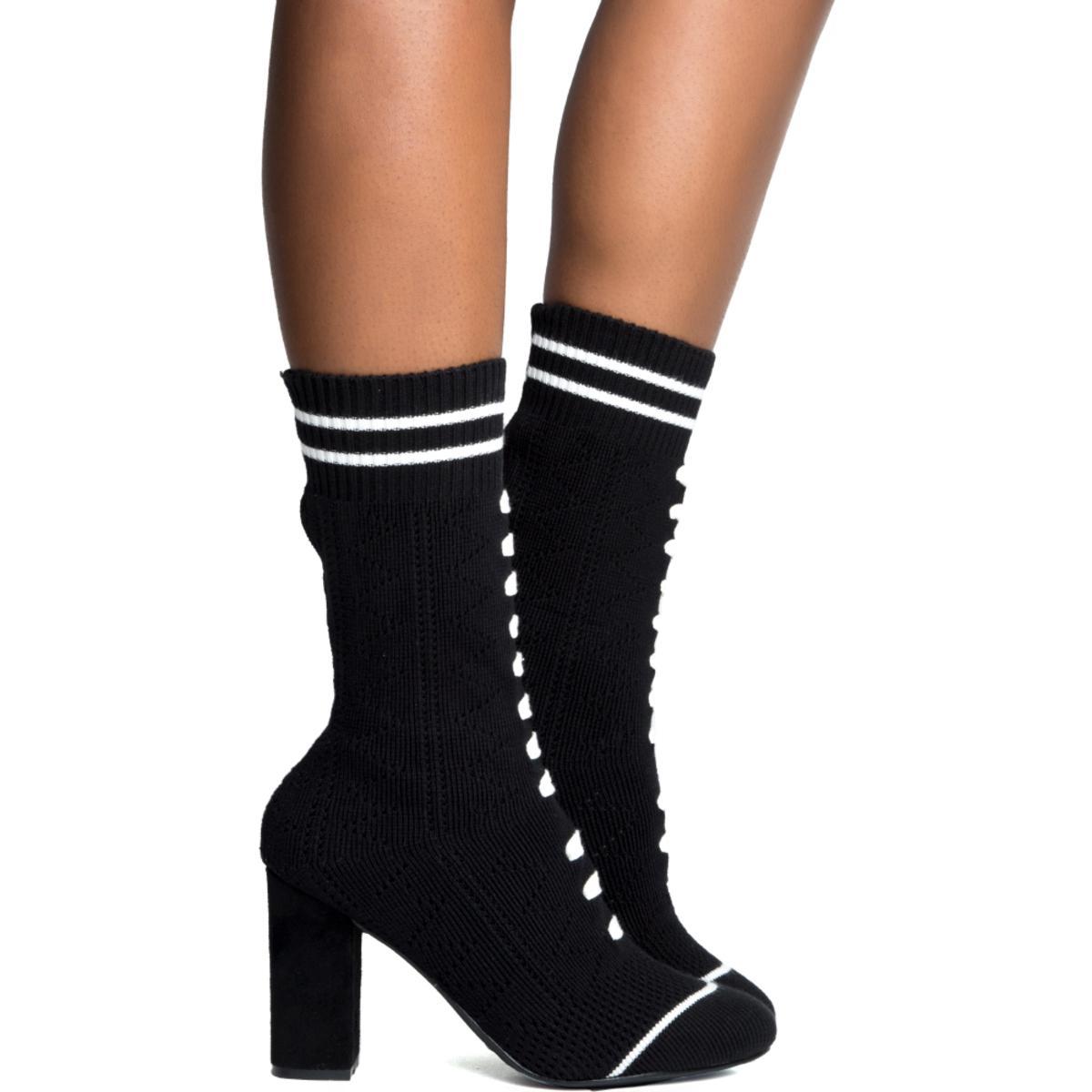 Cape Robbin Perry-1 Black Booties Black