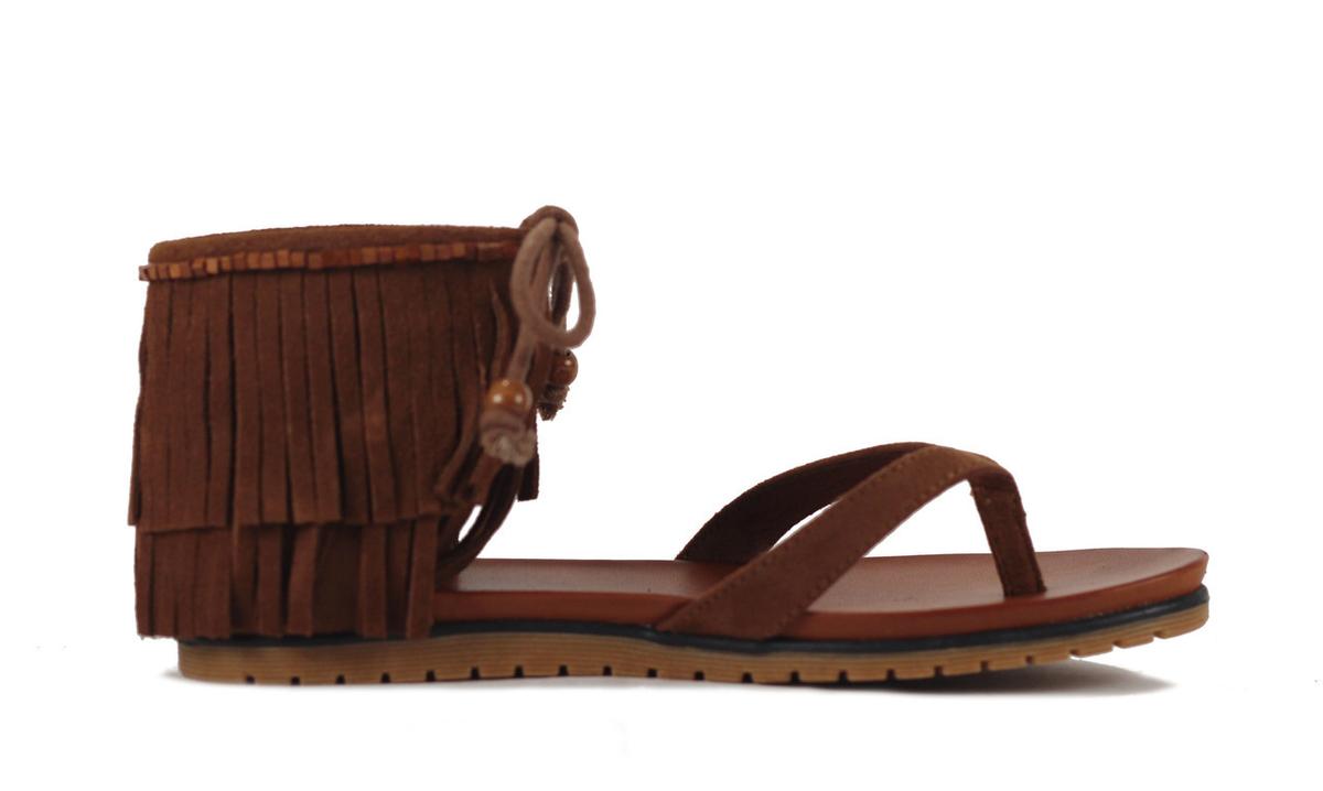 MIA Native Cinammon Nova Suede Sandal Cinnamon