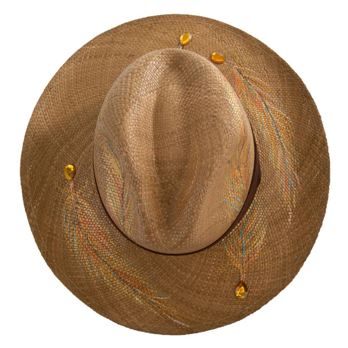 Plumas CafÃ© Panama Hat Size M