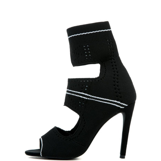 Cape Robbin Lola-14 High Heel Black