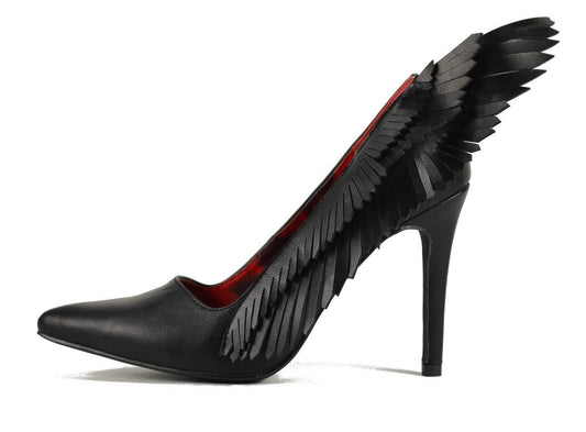 Women's Angyl Black Heels