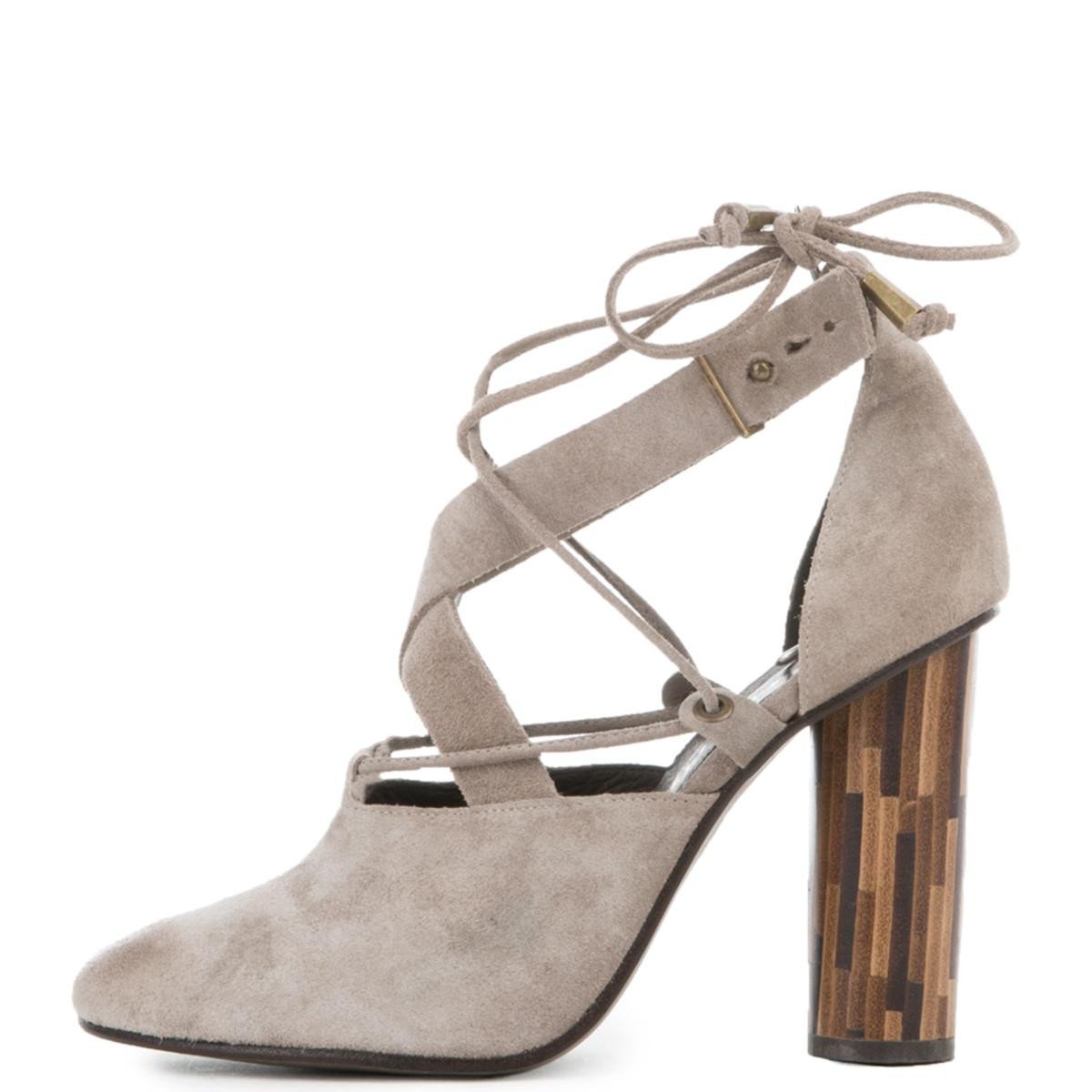 Free People Nouvella Wrap Taupe Heels Taupe