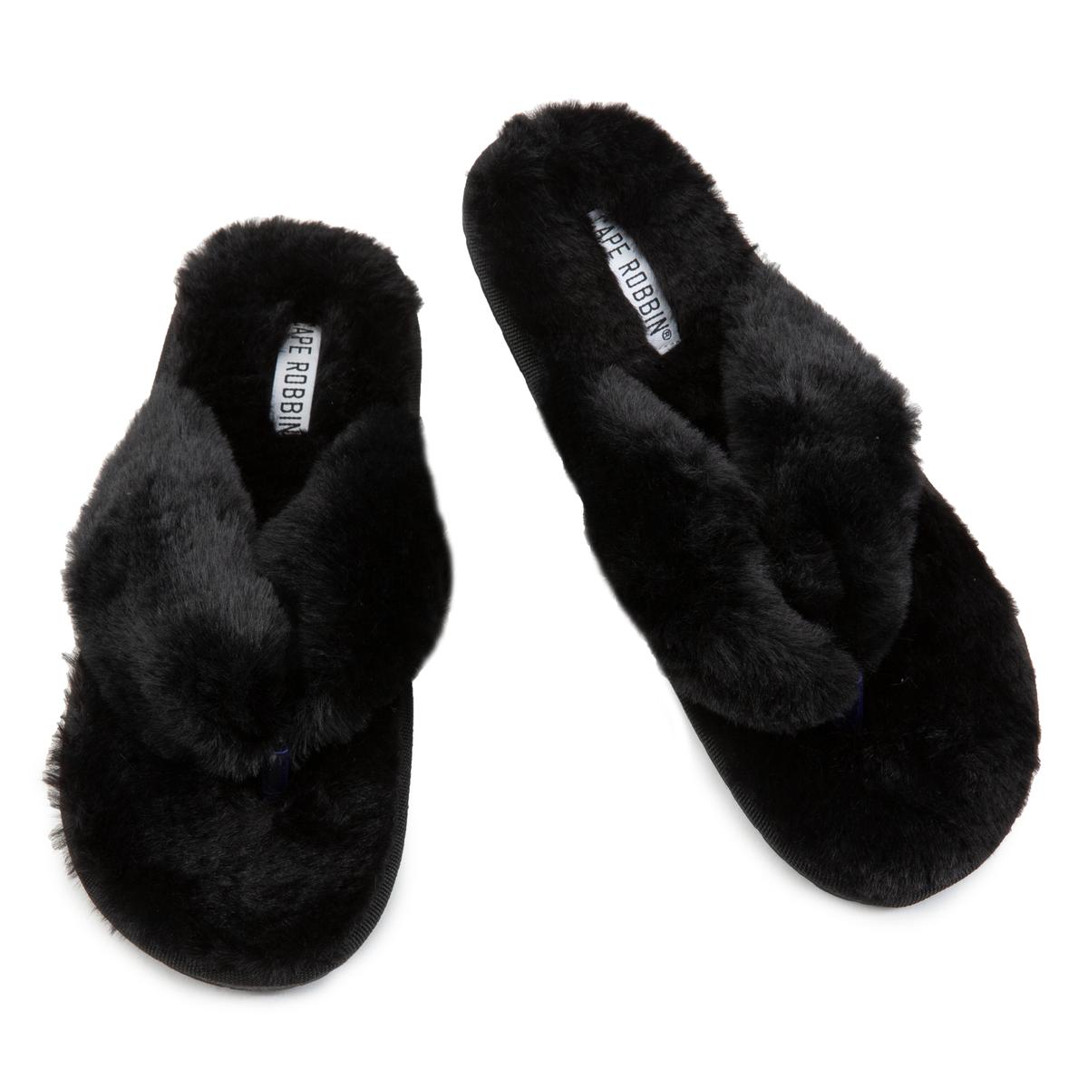 Comfort-Shi Fur Sandals