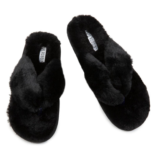 Comfort-Shi Fur Sandals
