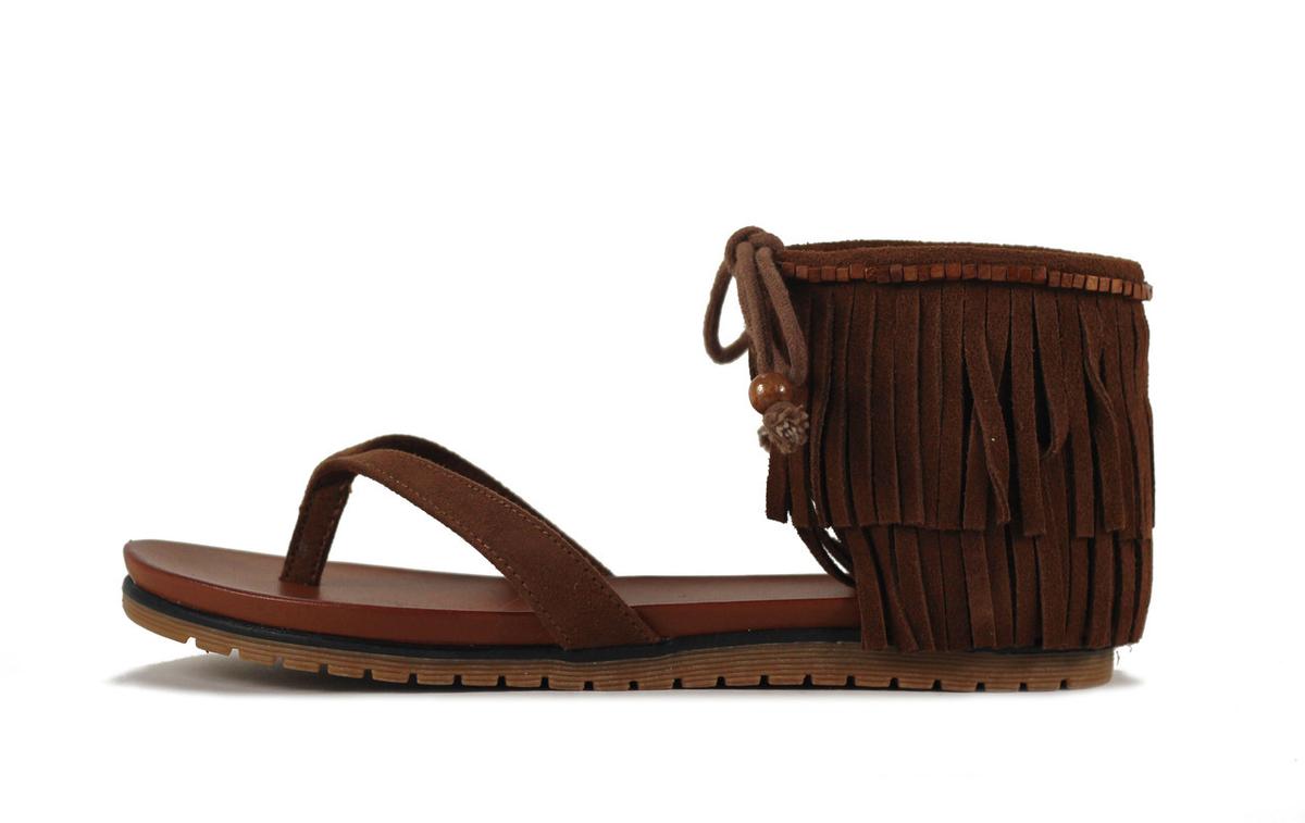 MIA Native Cinammon Nova Suede Sandal Cinnamon