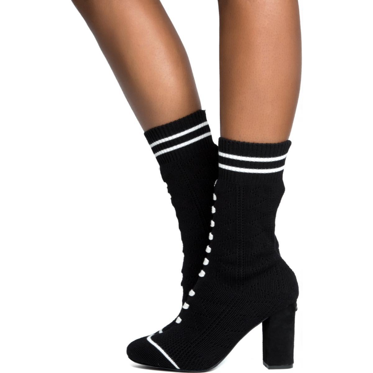 Cape Robbin Perry-1 Black Booties Black