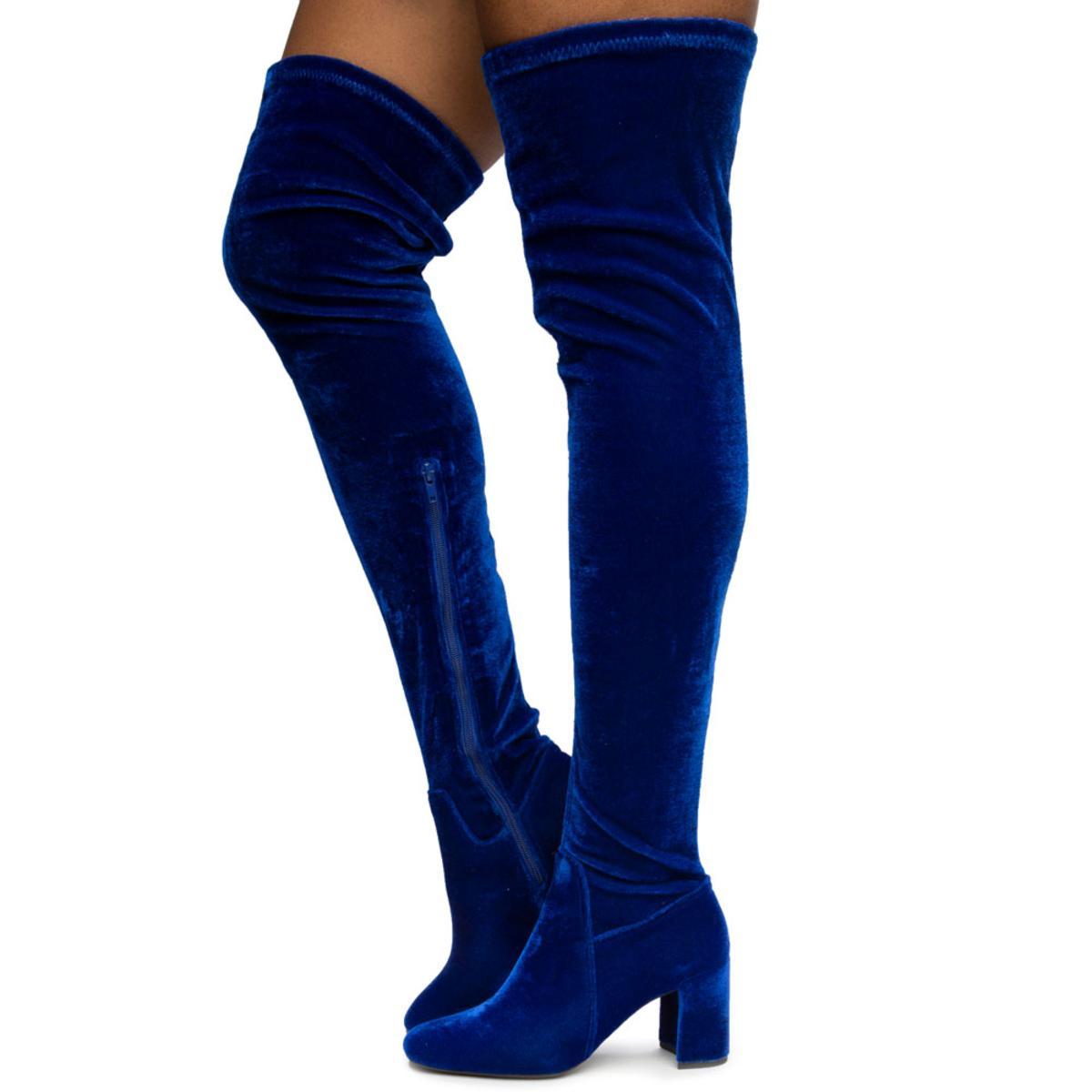 Cienega Velvet Boots