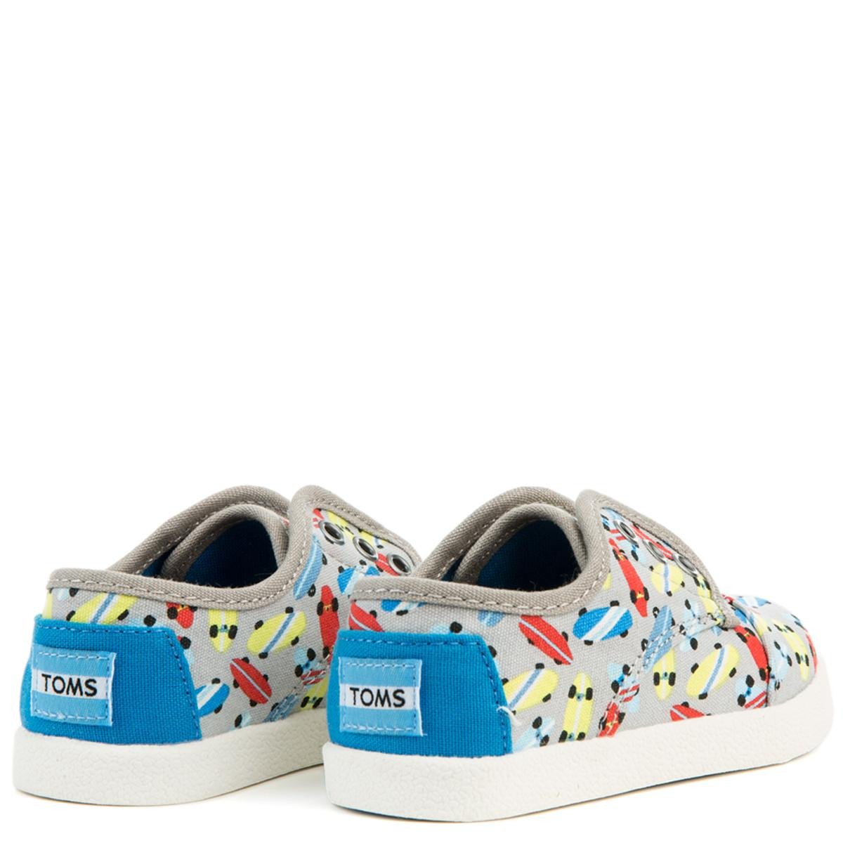 Tiny Toms Skateboard Drissle Grey Paseo Sneakers