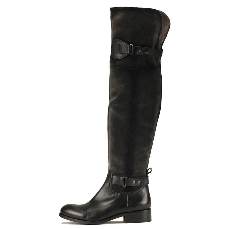 Luichiny for Women: Fifty Fifty Black Boots
