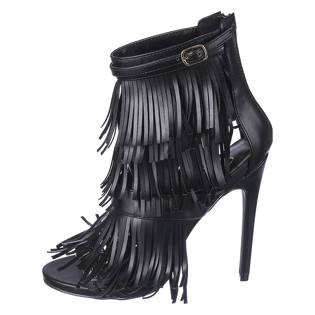Privileged by J.C. Dossier for Women: Melko Black Dress High High Heels