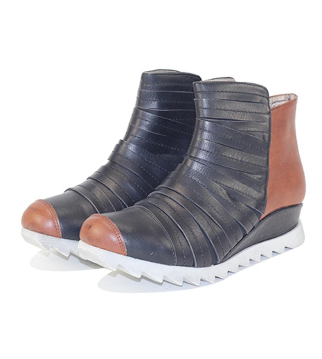 Ankle Boot Stark-3 Black/Brown