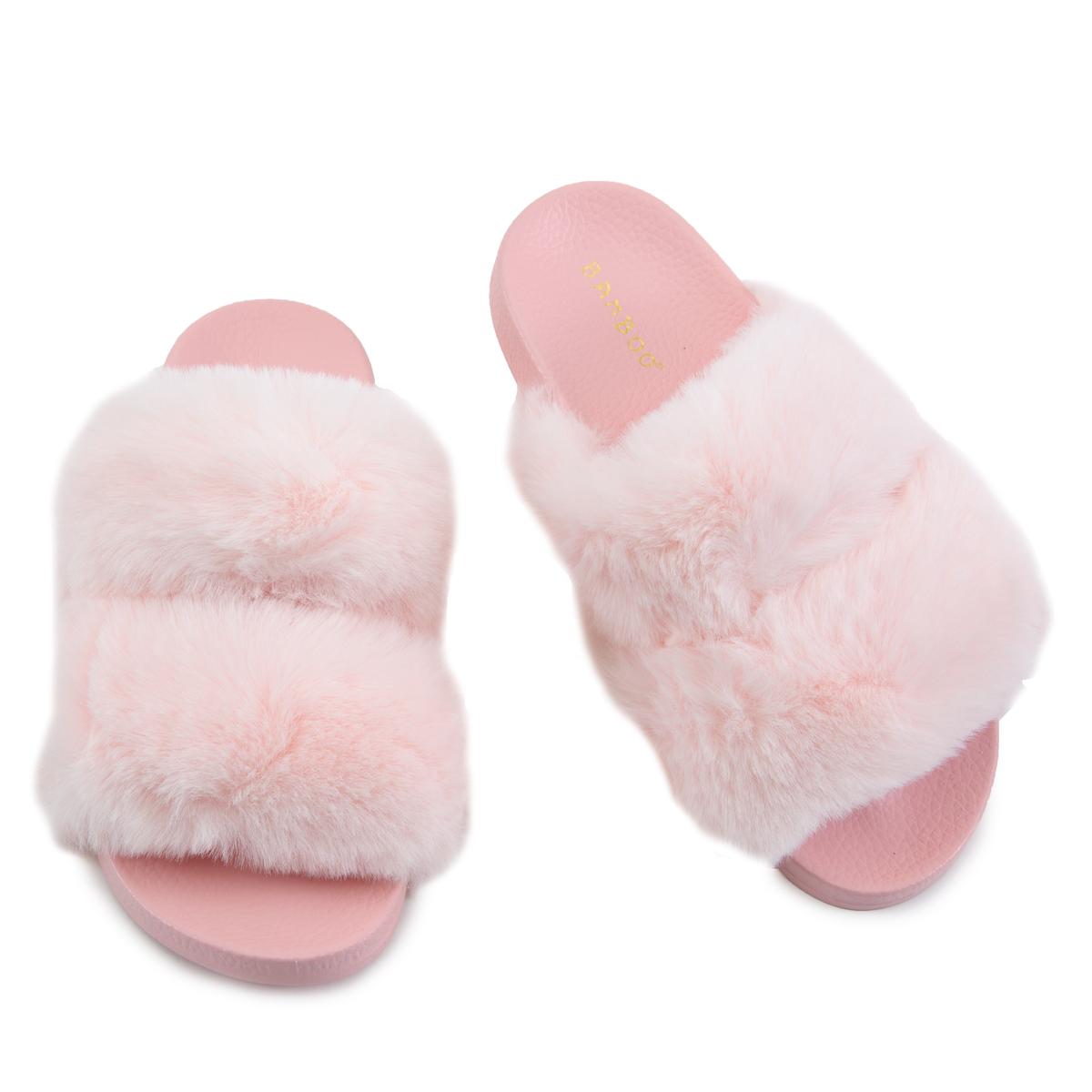 Liv-05 Two Band Fur Slides