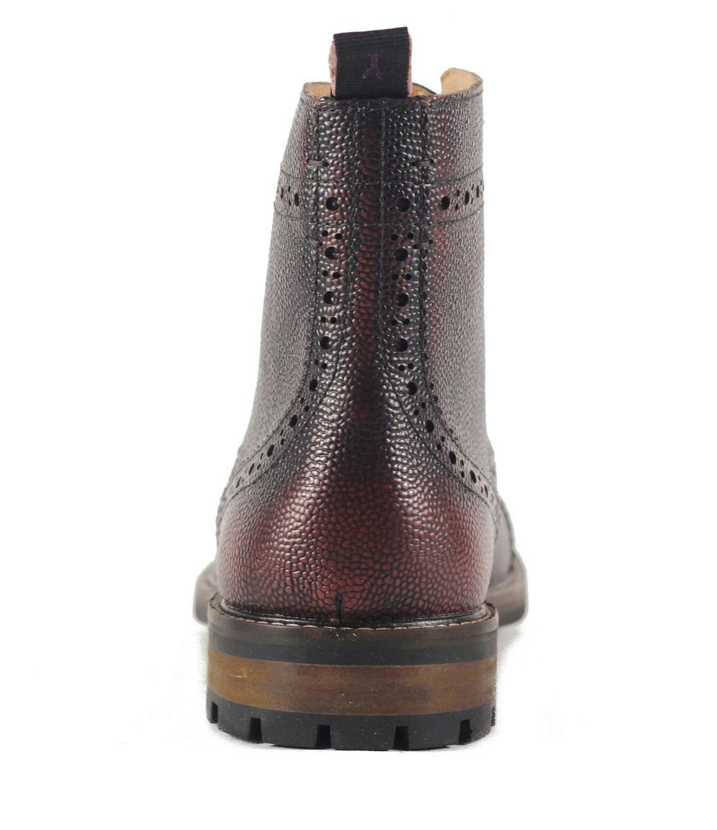 JD Fisk for Men: Forest Cognac Boot