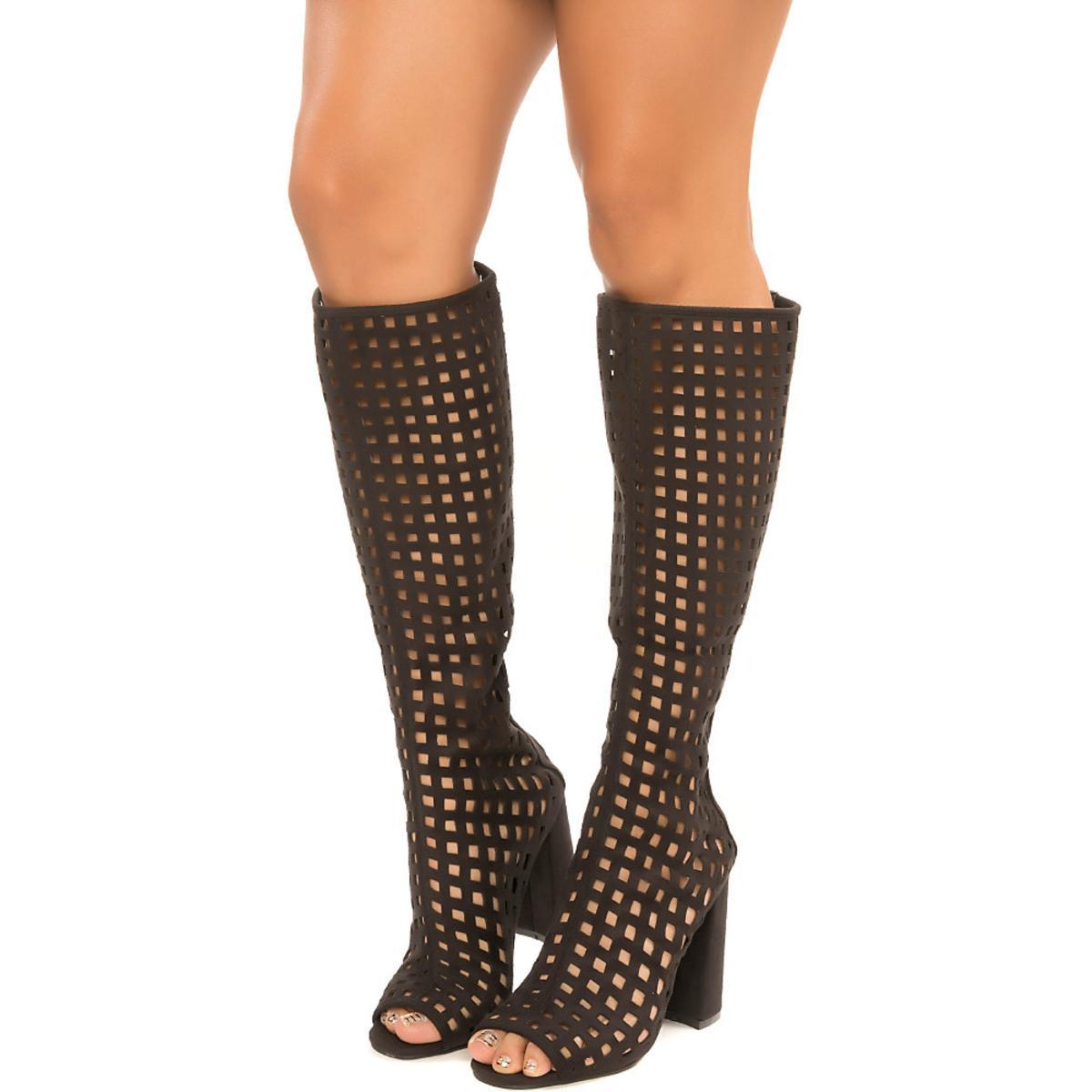 Arama-4 Mid-Calf Boot BLACK