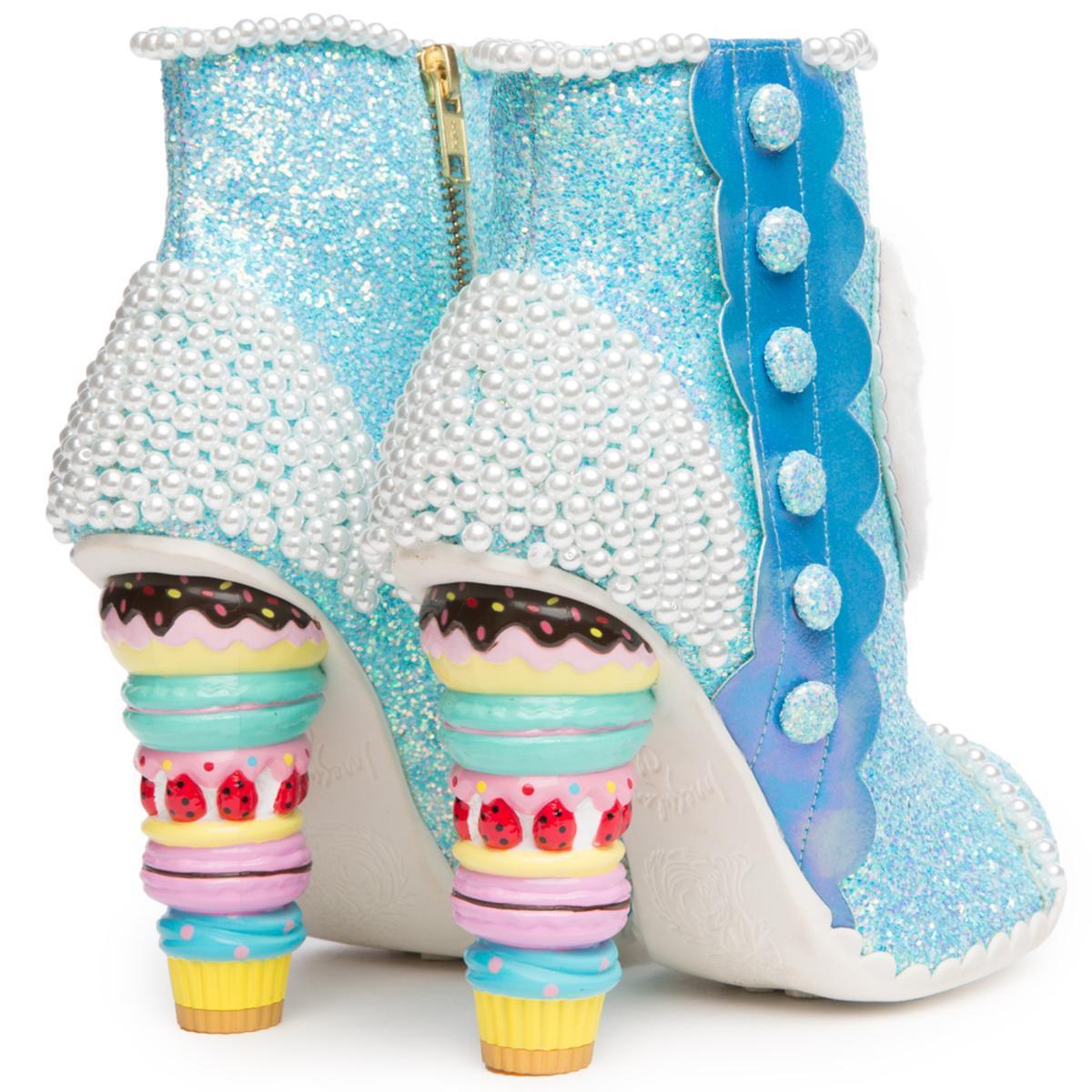 Irregular Choice Bee Delicious Blue Bootie Blue