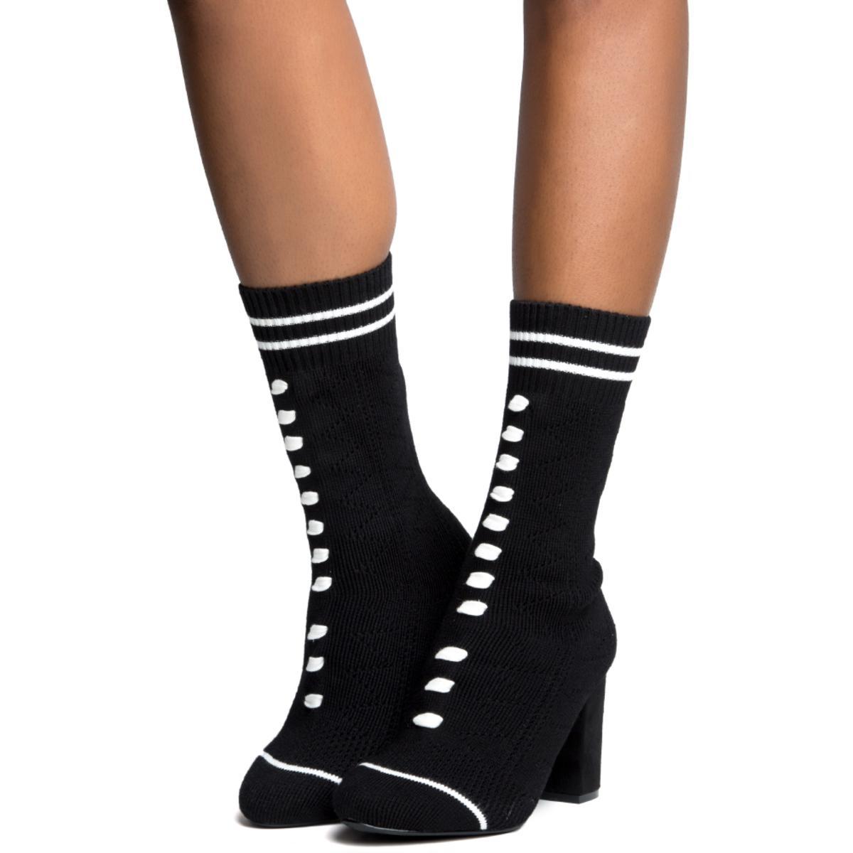 Cape Robbin Perry-1 Black Booties Black