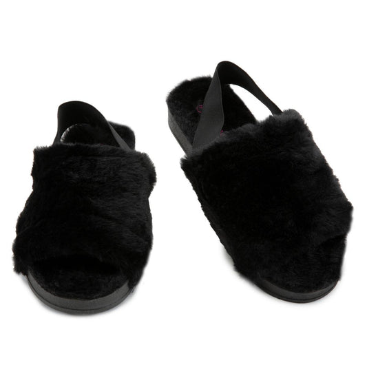Muffin-01 Fur Sandals
