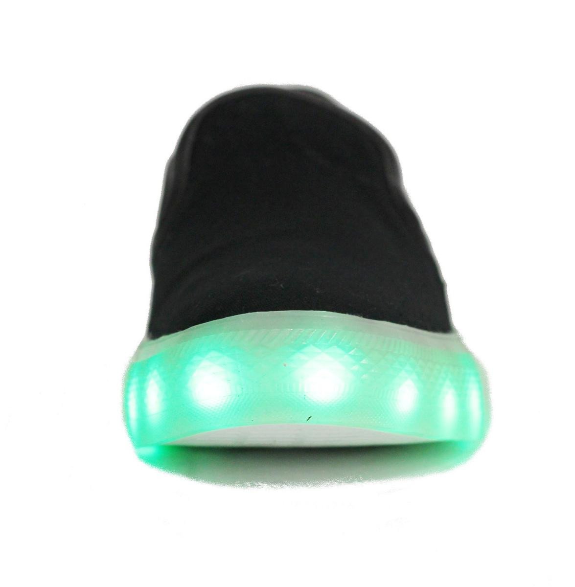 Jordan04 Casual Light-Up Snealer Black/LED Multi