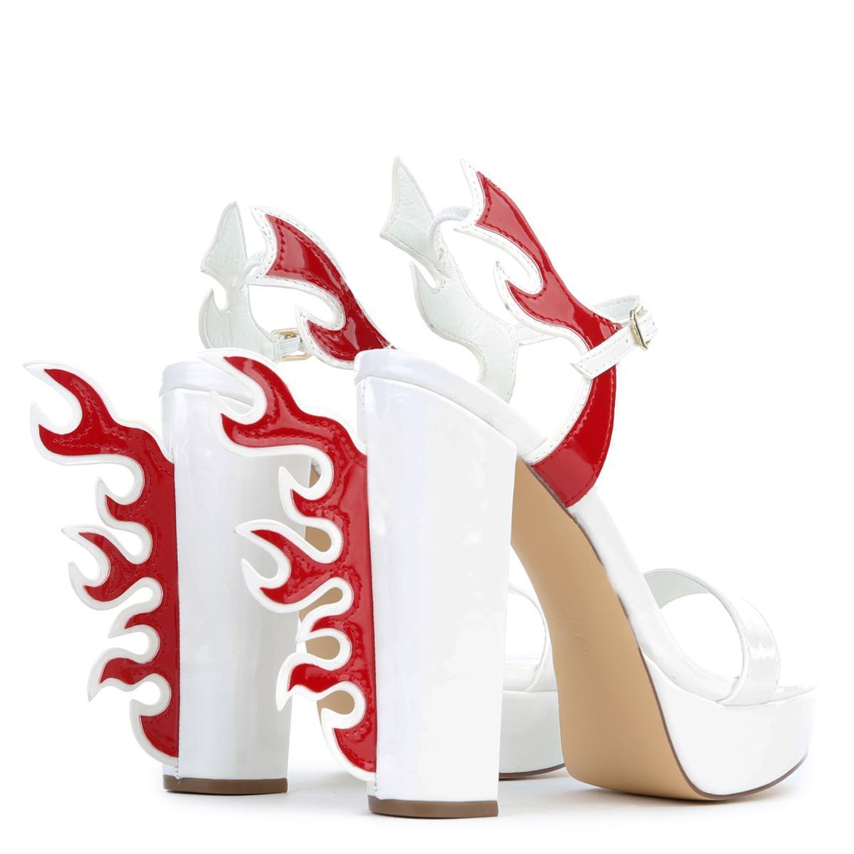 Yuko-38 High Heel White