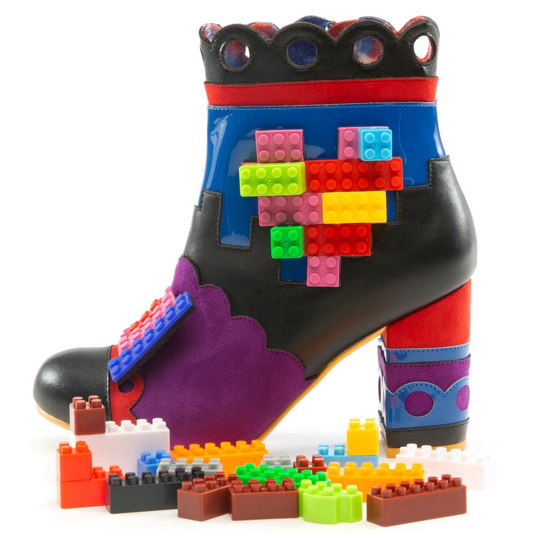 Building Love Platform Heel Boots