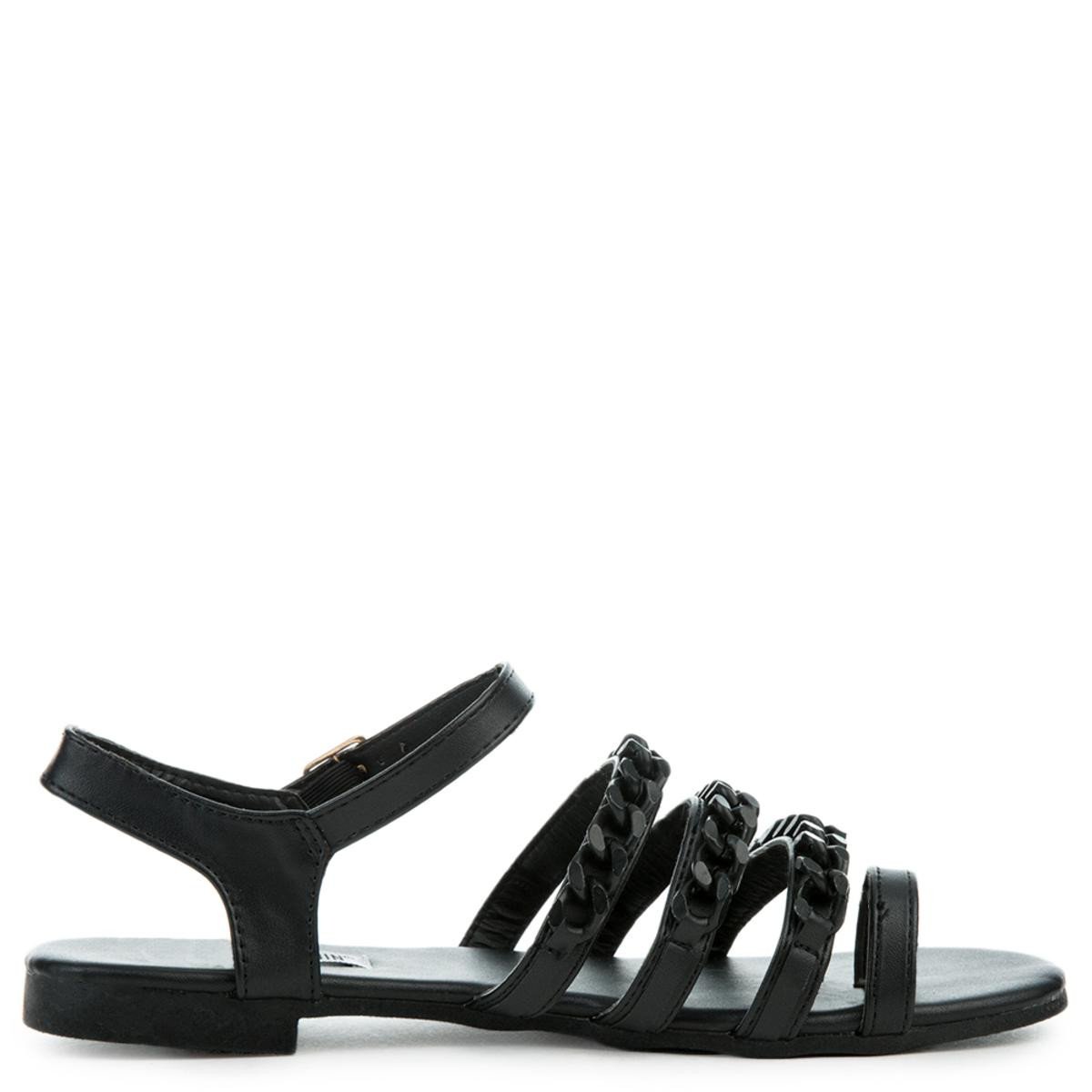 Cape Robbin Cash-4 Black Sandals Black