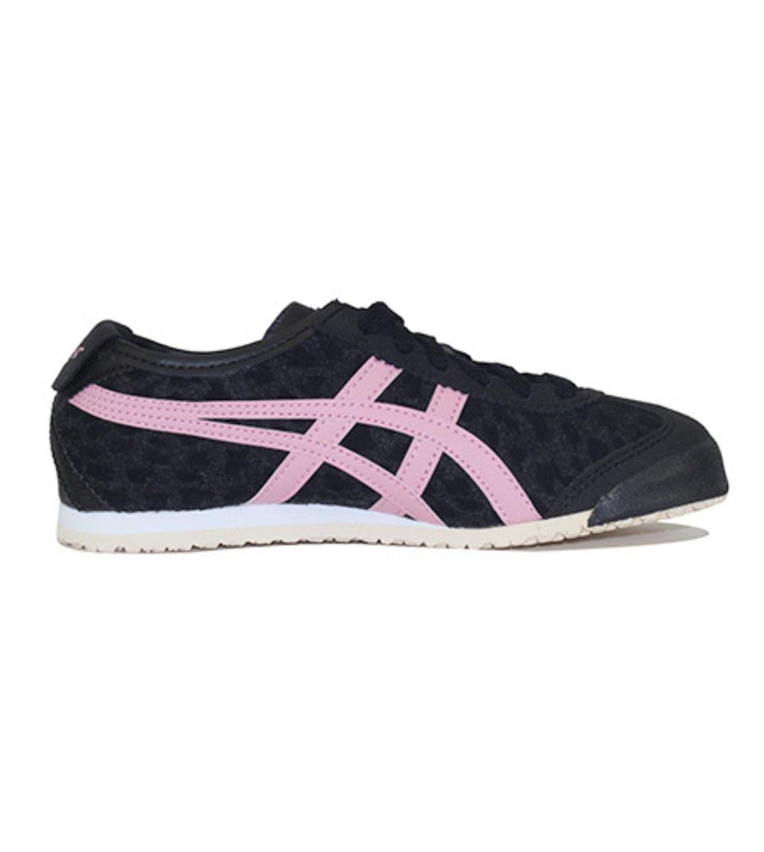 Onitsuka Tiger for Preschool: Mexico 66 PS Black/Pink Sneakers