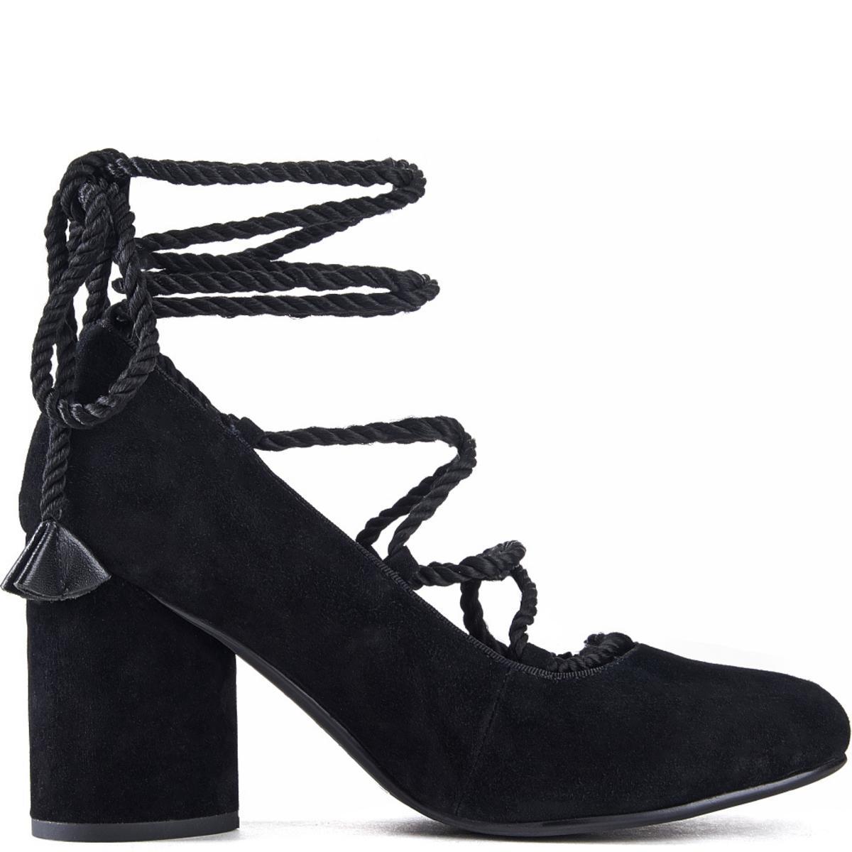 Jeffrey Campbell Zaun Black Heels BLACK