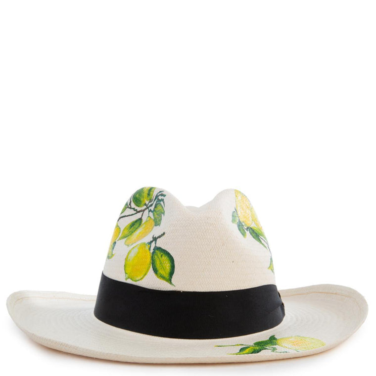 Little Lemons Panama Hat Size M