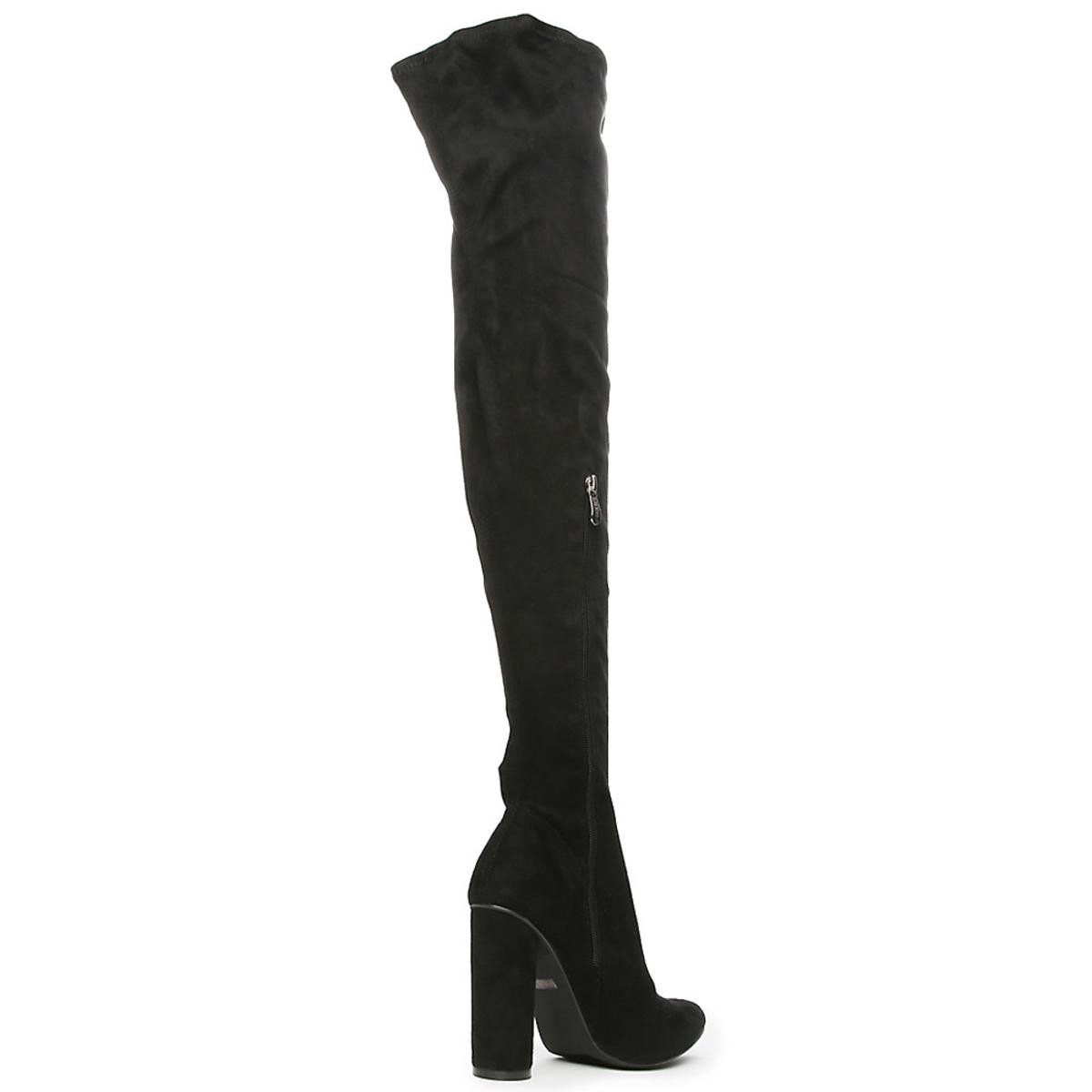Paw-2 Thigh-High Boot Black