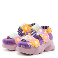 Lilac Platform Sandal