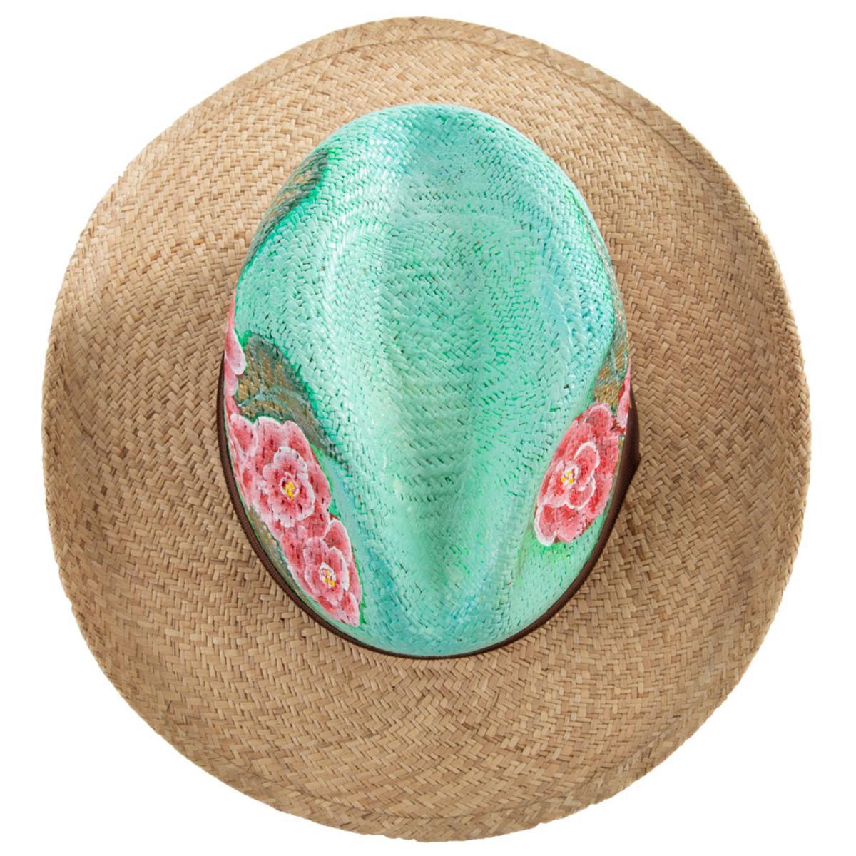 Primavera Verde Panama Hat Size S