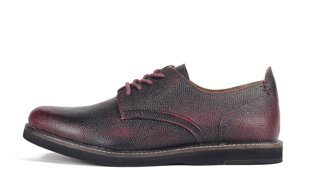 JD Fisk Jonas Burgundy Oxford Shoe Oxford Burgundy