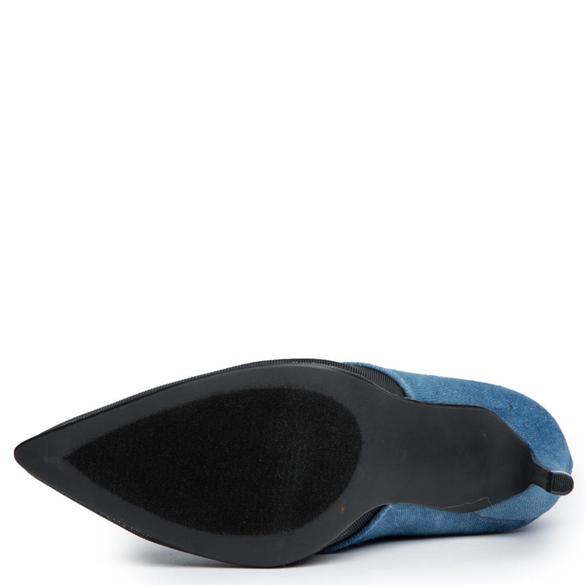 Cape Robbin Matilde-1 Demin Bootie Denim Blue