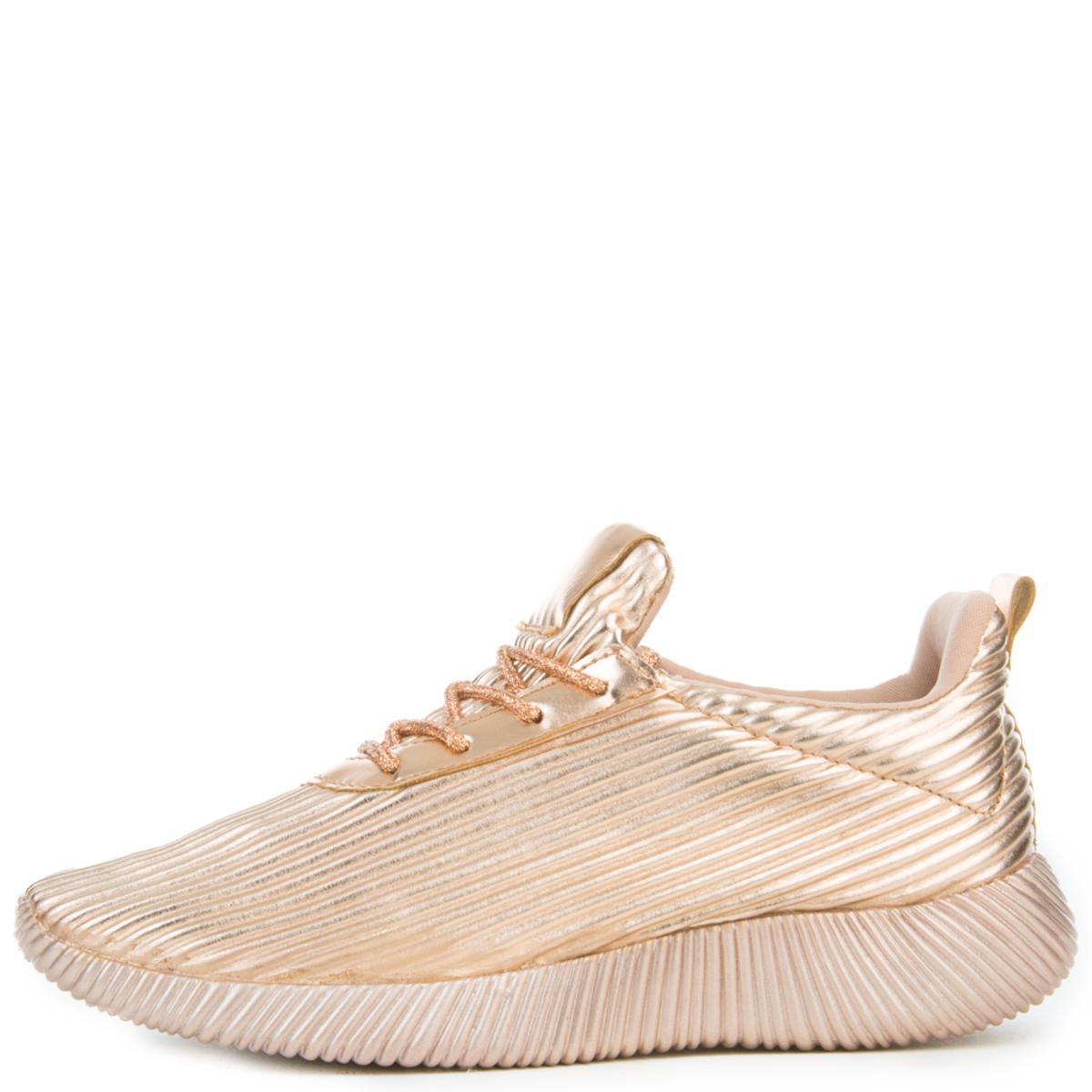 Cape Robbin Nena-3 Sneaker Rose Gold