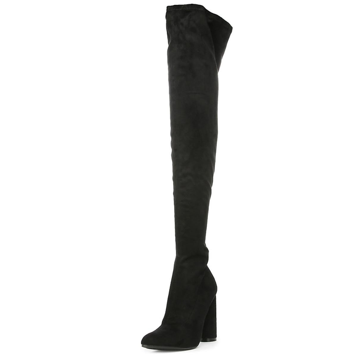 Paw-2 Thigh-High Boot Black