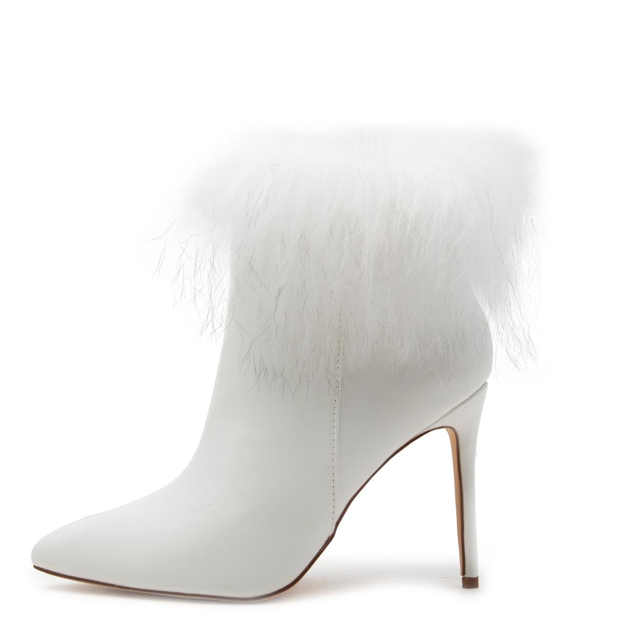 Stallion-1 Fur Heel Booties