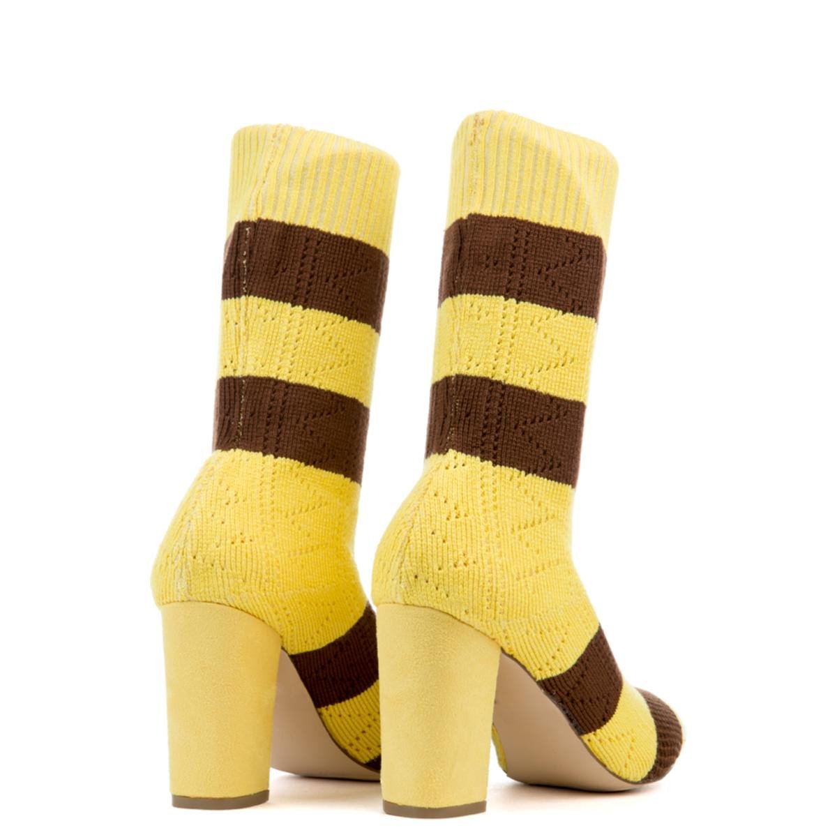 Cape Robbin Perry-2 Bootie Yellow/Brown