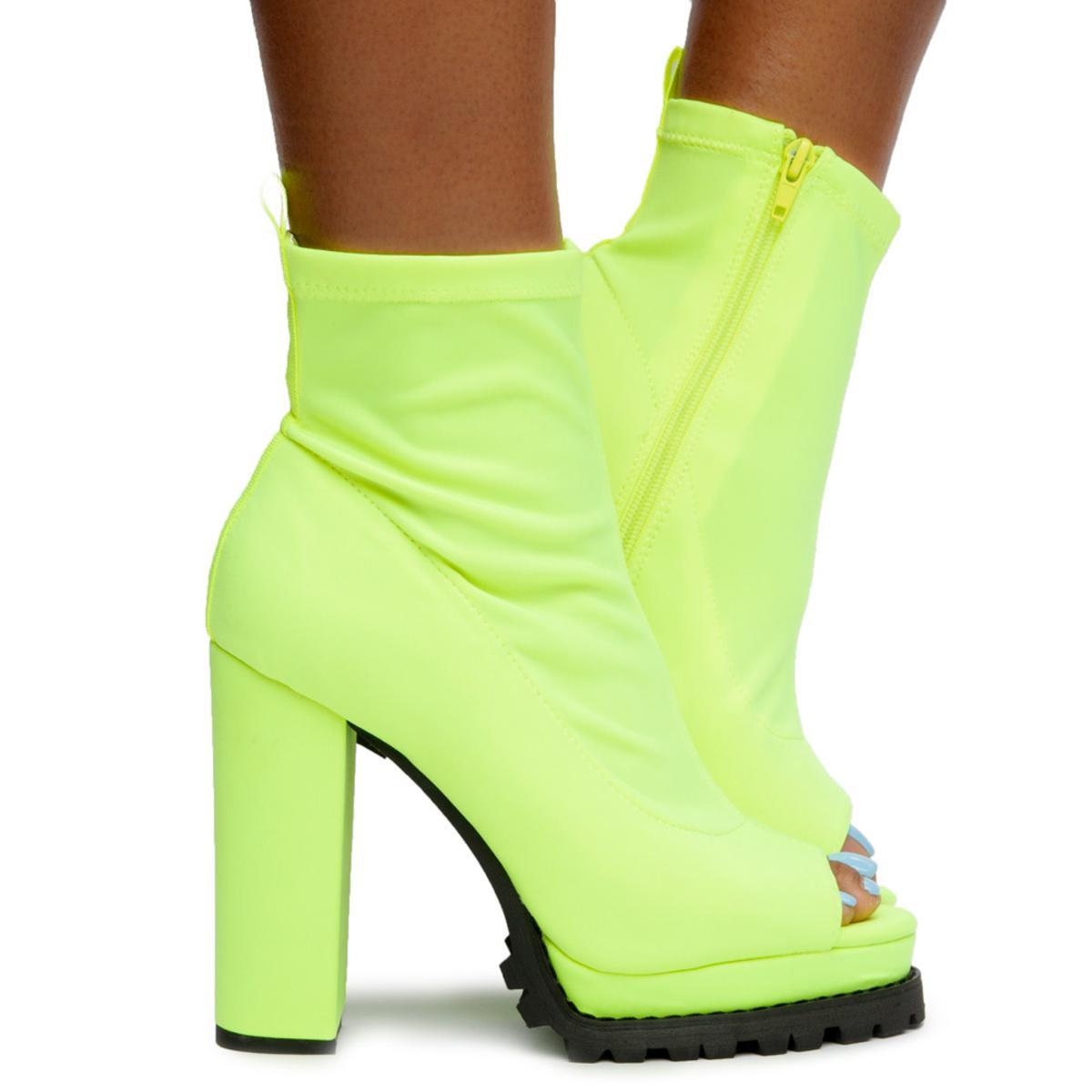 Monclair-21 High Heel Booties