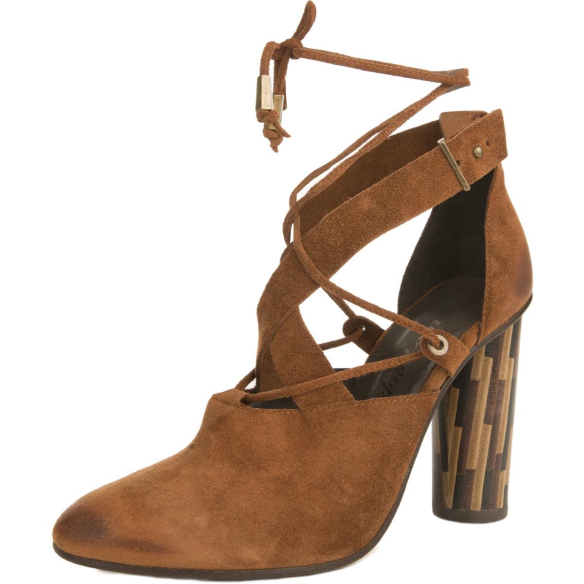 Free People Nouvella Wrap Brown Heels Brown