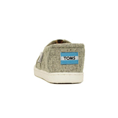 Toms for Kids: Classic Grey Wool Herringbone Flats