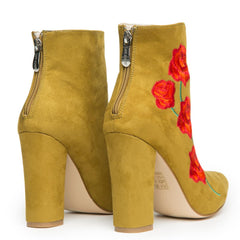 Cape Robbin Beautiful-9 Olive Booties Olive