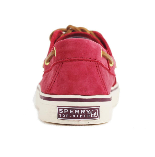 Sperry Topsider: Bahama Red Boat Shoe