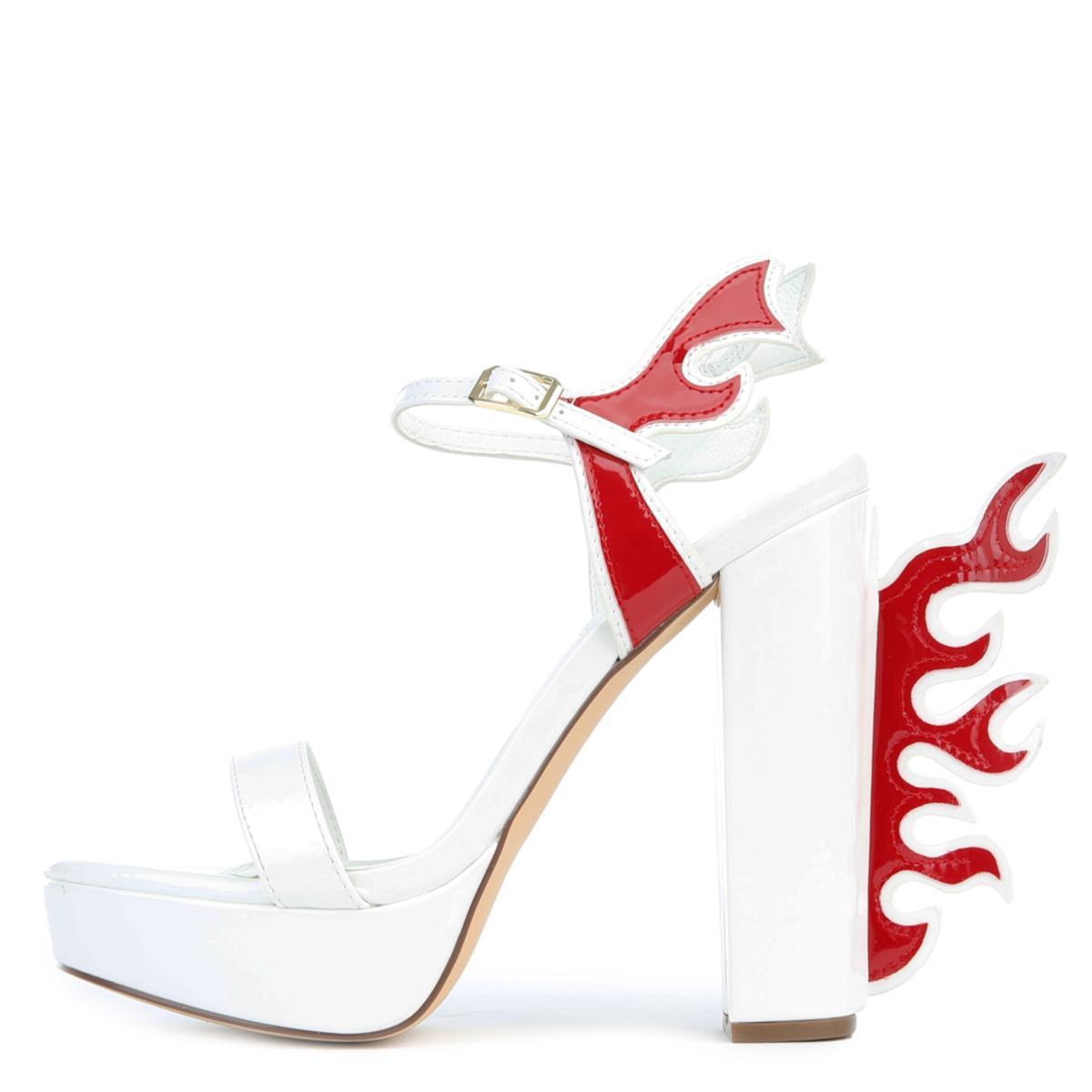 Yuko-38 High Heel White