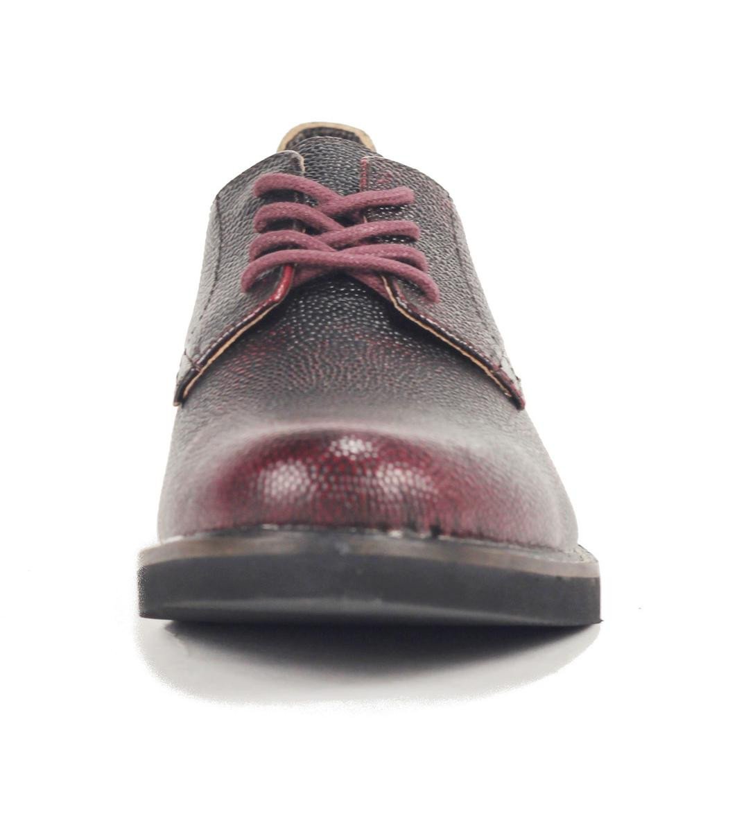 JD Fisk Jonas Burgundy Oxford Shoe Oxford Burgundy