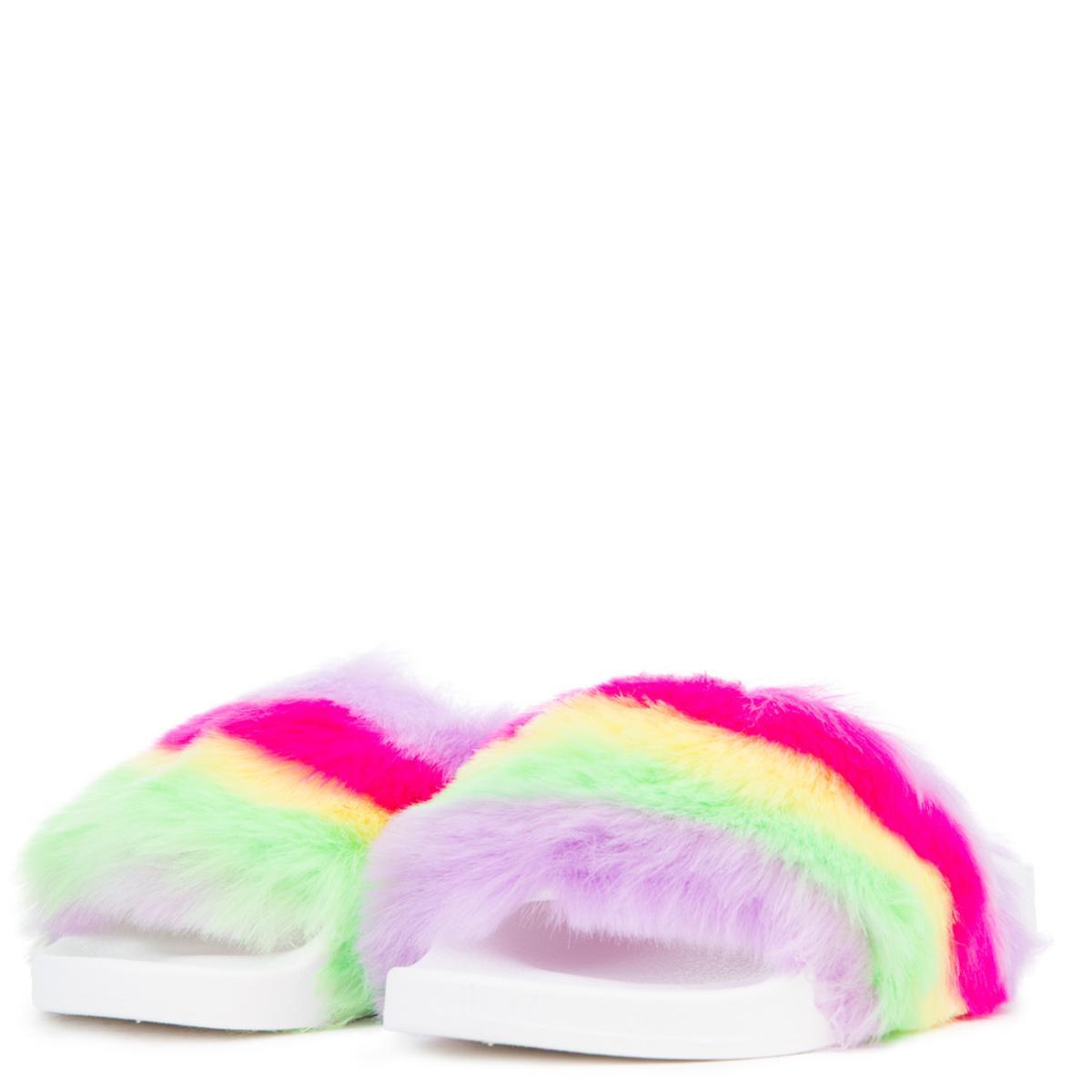 Flatter-24S Slides GREEN FUR