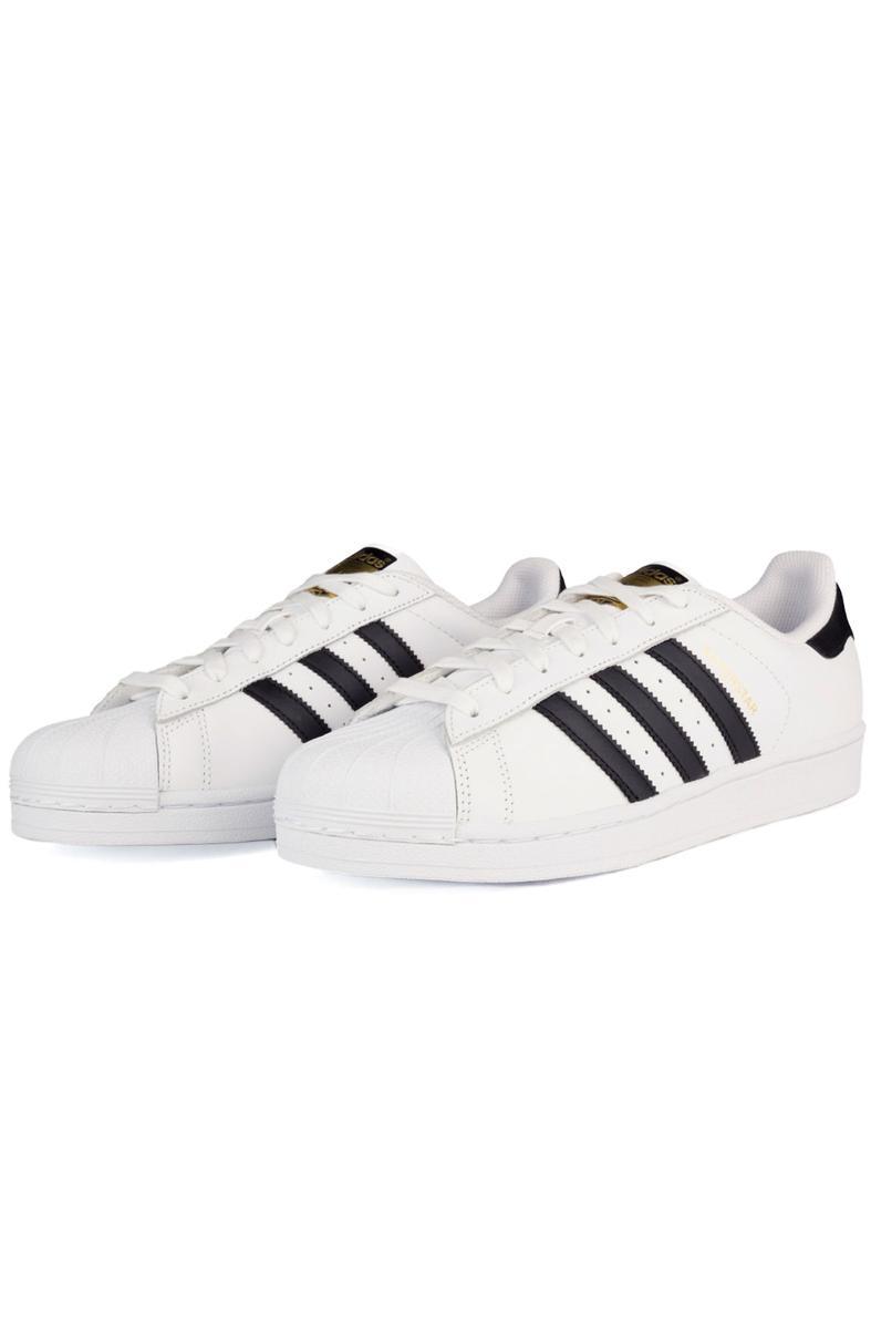 The Women's Superstar in White and Black